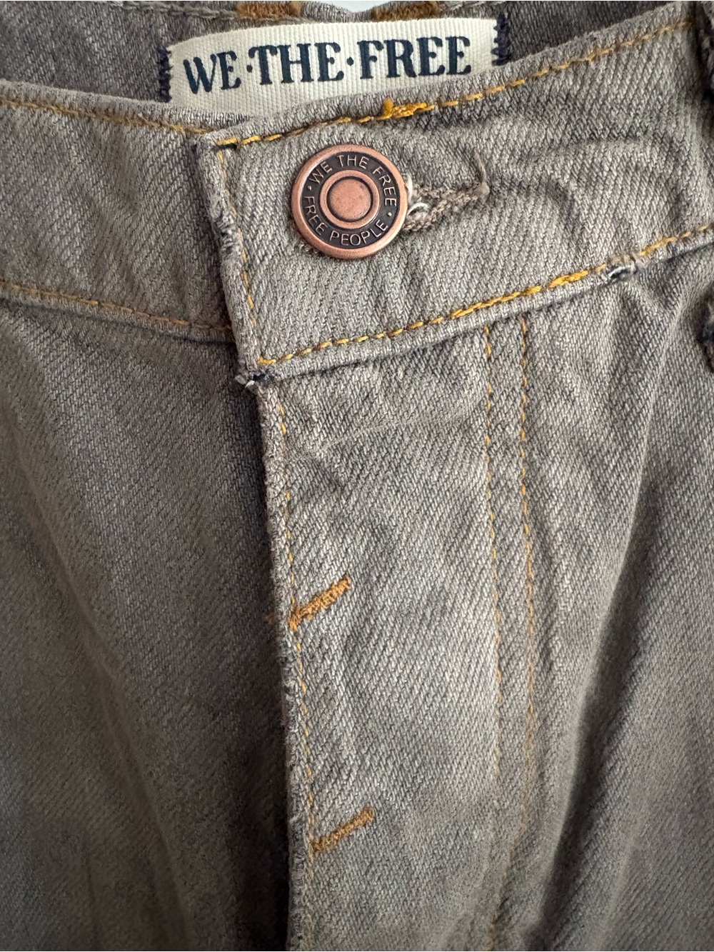 We The Free Good Luck Mid-Rise Barrel Jeans in Archive Grey - Picture 6 of 11